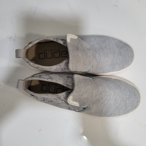 Hey Dude Lightweight Emma Moondust  Slip on  Size 6 - Picture 6 of 12